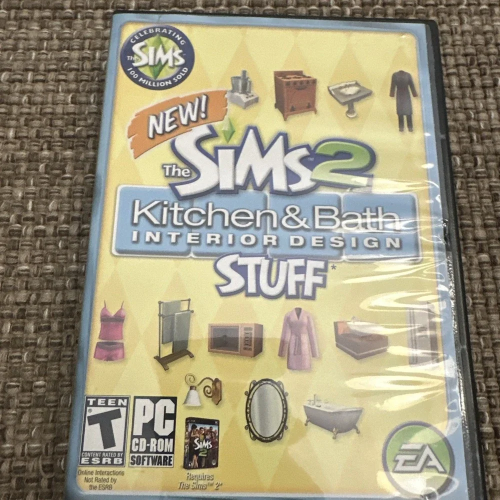 Sims 2 Deluxe PC Game Lot With 6 Expansion‎ Packs: Teens, Pets, Seasons & More!